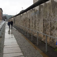 zgn de muur maar zijn gewoon damwanden